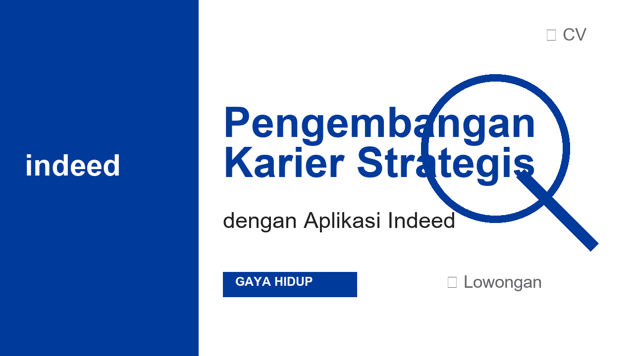 Panduan Pemula: Pengembangan Karier Menggunakan Indeed